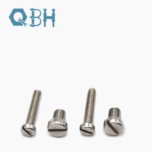 China Grade 4.8 8.8 Stainless Steel Hexagon Slotted Bolt Screw Cross Recessed on sale