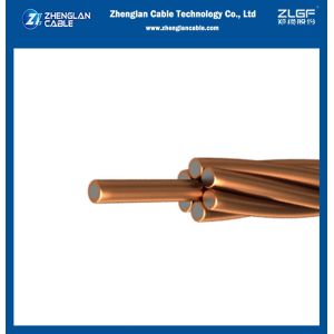 Copper Clad Steel Conductor 3/3.26(25mm2) ASTM B228 High Strength CCS