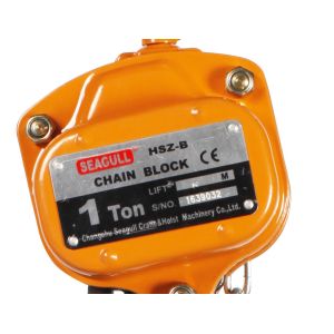 CE Approved Hand Lifting Chain Block , Alloy steel Manual 1 Ton Chain Hoist
