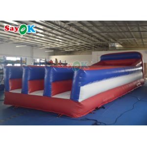 Funny Inflatable Sports Games Commercial Bungee Run Inflatable Race Game Bungee