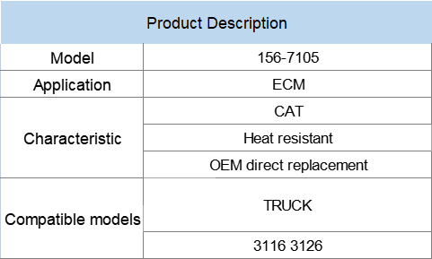 156-7105 Engine Control Module Wiring Harness Truck Wiring Harness
