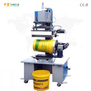 China 4 To 8 Bar Small Semi Auto Hot Foil Printing Machine For Rubber Roller on sale
