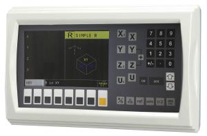 Cheap 3 Axis Digital Readout Unit for Drilling 2-4 Linear Encoders, 5-0.1μm Resolution, A/B Quadrature Signal for sale