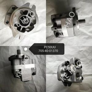 China Excavator Kawasaki Gear Pump PC50UU  705-41-01370 Medium High Pressure on sale