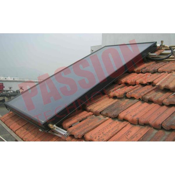 Quality Passed CE Flat Plate Solar Collector , Solar Hot Water Collector Ultrasonic Welding wholesale