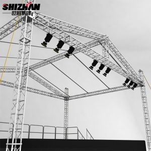 Amazing Design Stage Light Truss Curved Aluminum Trade Show Display Stand Truss