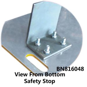 high capacity Aluminum Dock Plate for pallet trucks 5 *4 Feet Damage Preventing