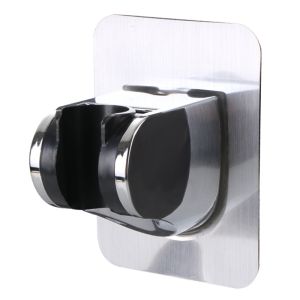 China Wall Mounted Hand Held Shower Holder Bracket No Srews 7 Adjustable Position on sale