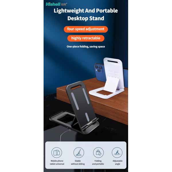 Portable Four Groove Phone Holder , Lightweight Mobile Phone Bracket