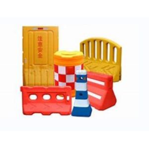 Electric Heating With Temperature Control Road Barrel Blow Moulding Machine