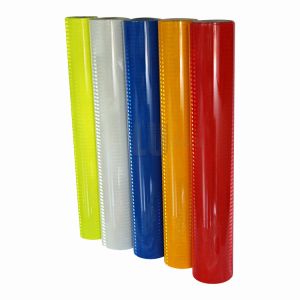 High Visibility Prismatic Reflective Sheeting Reflective Film Vinyl Roll For