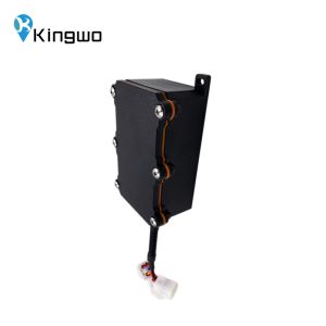 Black Bluetooth car Vehicle GPS Trackers device Mileage Statistics 3.7V 5200mAH