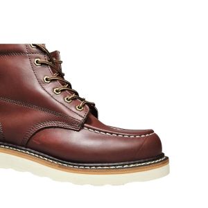 Shock Absorbing Lace-up Goodyear Hazard Resistant Boots With Closure Type Safety