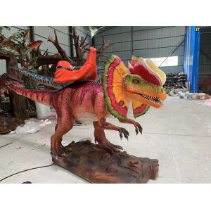 China Ride On Dicrosaurus Animatronic Dragons Customized on sale
