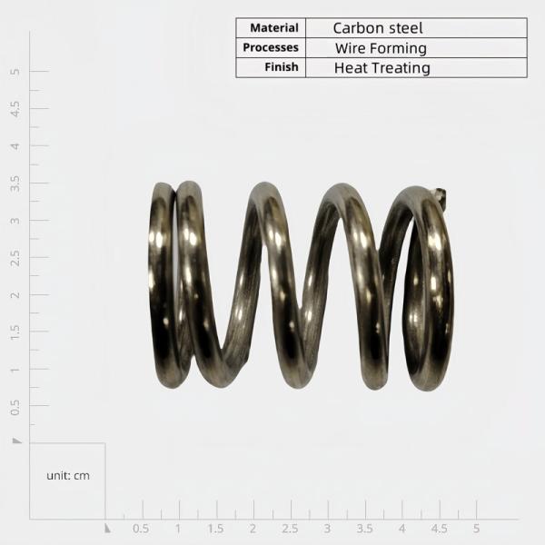 OEM Metal Coil Compression Spring Compression Carbon Stainless Steel For Toy