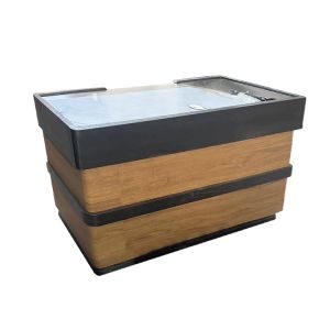 Custom Stainless Steel Checkout Counter With High Durability And Adjustable
