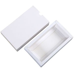 Pull Out Cardboard Slide Open Gift Boxes Folding Kraft Paper Drawer Box With