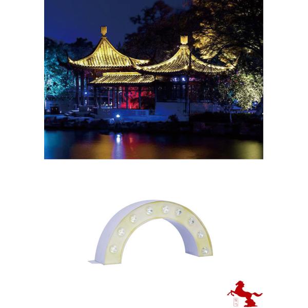 Quality Night Multicolor Led Landscape Path Lighting Led Lamp Tile Good Heat Dissipation wholesale