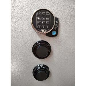 Single Opening Steel Vault Door Anti Burtlary Customized With Fingerprint Lock