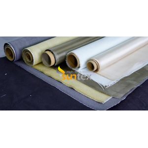 China Grease Resistant Silicone Coated Glass Fibre Fabric For Jacket & Cover on sale
