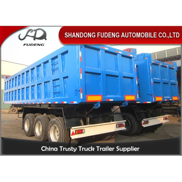 Quality 55 Tons Hydraulic 3 Axles 45cbm Tipper Semi Trailer with BPW alxe wholesale