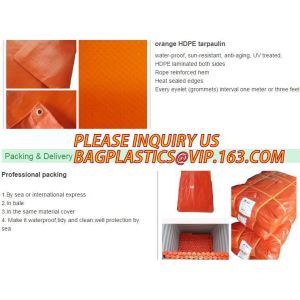 55g/sqm light weight pe woven fabric tarpaulin, 100% virgin plastic tarpaulin