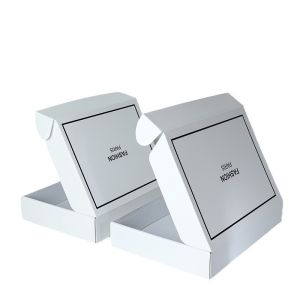 Custom Design Mailer Box White Folding Airplane Gift Paper Packaging Box For