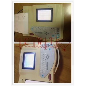 TEMP RESP Ecg Spo2 And Nibp Monitor , Hospital Mac 1200 Ecg Machine