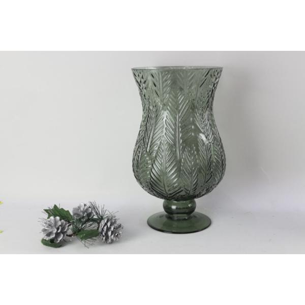 Handmade Glass Candle Holder