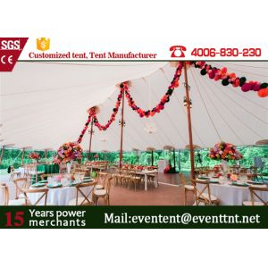 Luxury Interior Design Freeform Stretch Tent With Colorful PVC Fabric Cover