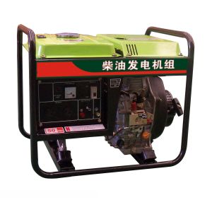 220V Dynamo Electric Start 5.5KW Single Phase Generator Set with IP23 Protection