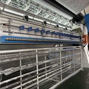 Industrial Machinery 1000rpm Computerized Quilting Machine Chain Stitch For