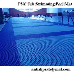 Non Slip Swimming Pool Surround Matting 200MM Square Shower Bathtub Mat