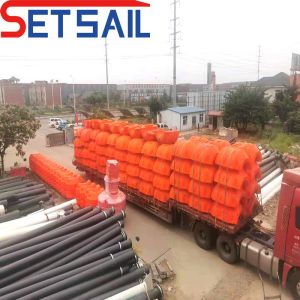 15bar-25bar Pressure Discharge Dredging Sand Dredger Pipe Hose Tube with Flange
