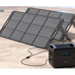 100w 5.5A Portable Solar Power Station Monocrystalline Silicon Foldable Solar