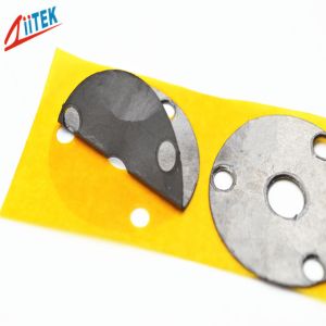 Black Natural Thermal Graphite Sheet 10.0W/m-K for Power conversion equipment