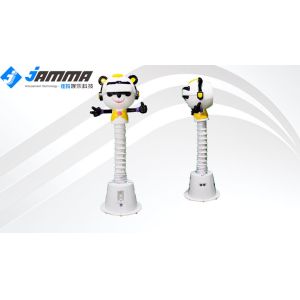 Coin Operated Virtual Reality Cinema Panda Head VR Machine Galvanized Steel