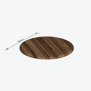 Customizable Classic Walnut Wooden Desk Top Only Smooth Surface