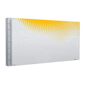 P4 Adhesive Transparent LED Display SMD1921 Ultra-thin For Festival Celebration