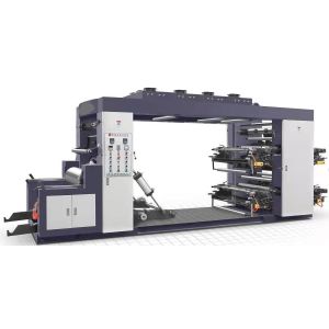 Automatic Six Color Non Woven Bag Flexo Letterpress Printing Machine