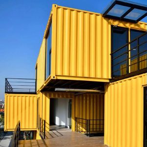 Flat Pack Container House For Convenient And Portable Living Space With Insulated And Fireproof Wall And Roof Panel