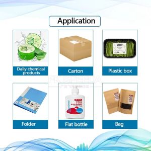 Fully Automatic Sticker Plastic Bag Paging Labeling Machine for Carton Box Bag