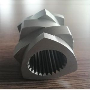 2-4 Flighted High Transition Extruder Screw Elements Kneading Block