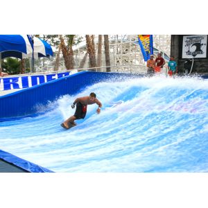 Amusement Park Rides Surfboard Skateboard for Single , Surfing Simulator for Aqua Park