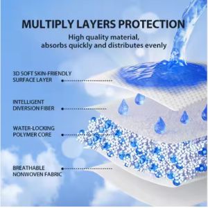 Custom oem Premium Breathable Tape Disposable Baby Diaper Pull Up Diaper