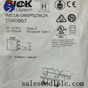 IME18-08BPSZW2K Sick PLC Inductive proximity sensor sensor, 6.48mm range, M18 X