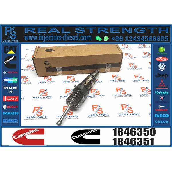 Common rail injector fuel injecto 1846351 1846350 4954648 579261 for QSKX15 Excavator QSX15 ISX15 X15
