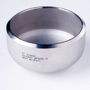 China Stainless Steel Pipe End Caps Butt Weld Fitting 8'' SCH10 Round Seamless A403 Grade WP 347 on sale