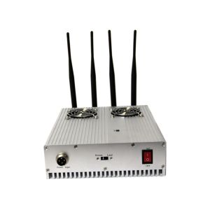 3G 4W 6dBm Remote Control Jammer / Blocker EST-505BF For Conference Room