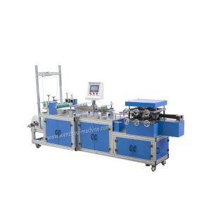 Cheap Automatic PE Plastic Disposable Ear Cover Making Machine for sale